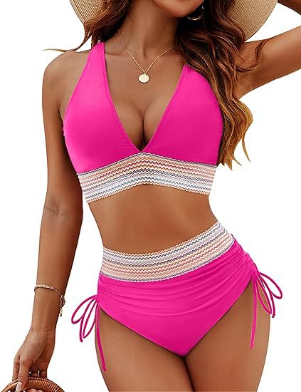 Poilty High Waist Bikini Split Suit