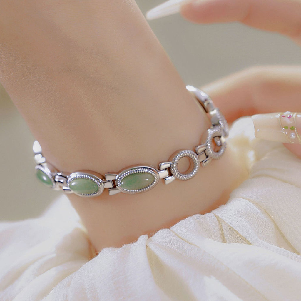 Dongling Stone Hetian Jade Advanced Chain Watch