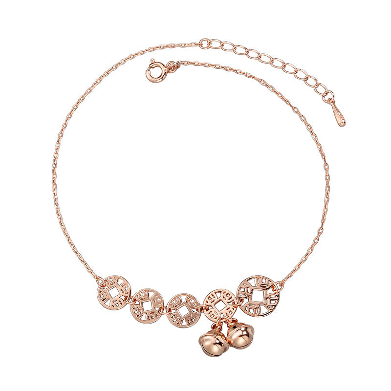 Coin Charms Chain Anklets