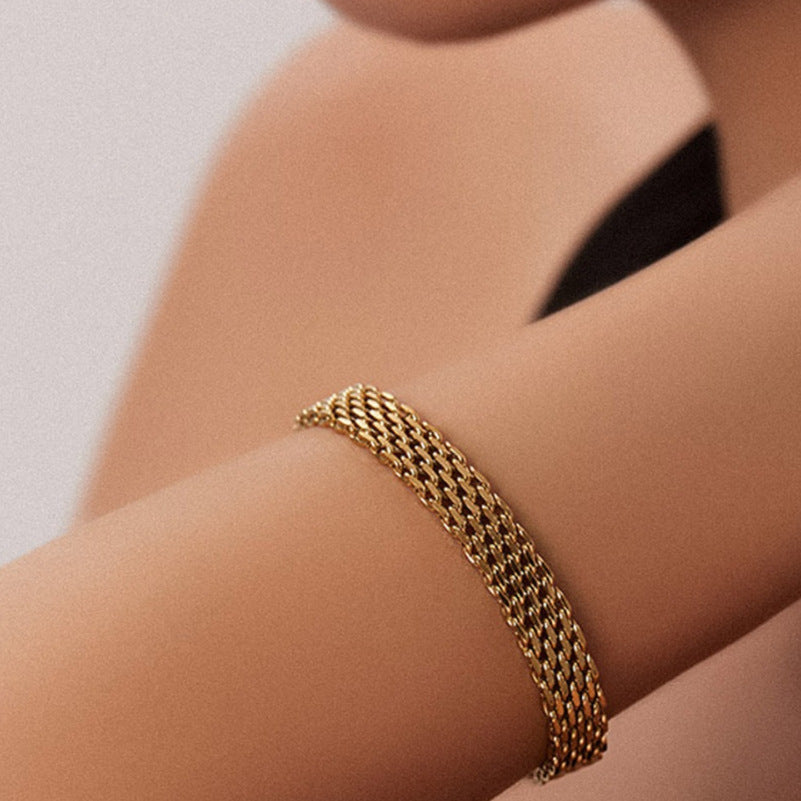 Trendy Metal Chain Bracelet