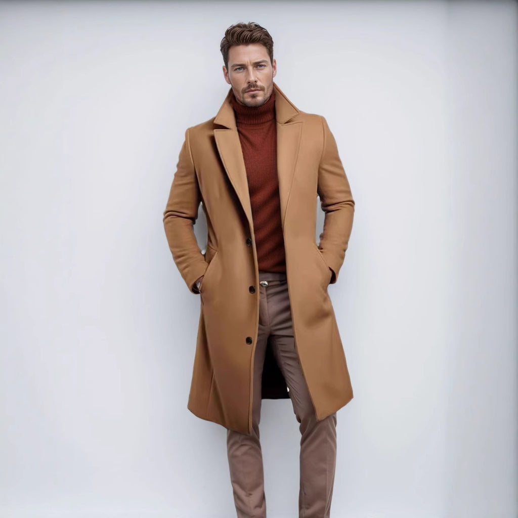 Business Mid-length Trench Coat
