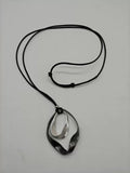 Adjustable Leather-String Necklace