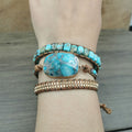 Multi-layer Hand-woven Leather Bracelet