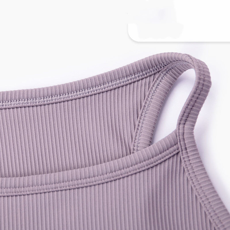 Threaded Beautiful Back Sports Underwear Thin Shoulders