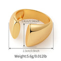 Polished Index Finger Ring