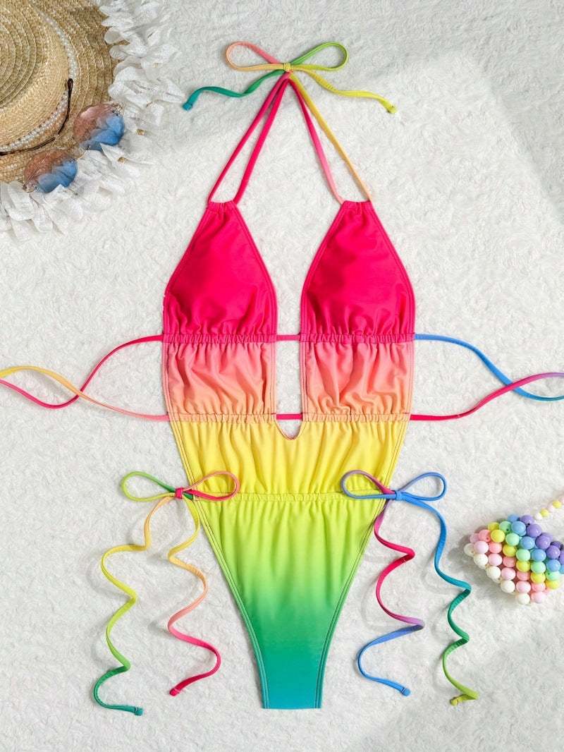 One-piece Ruched Swimwear