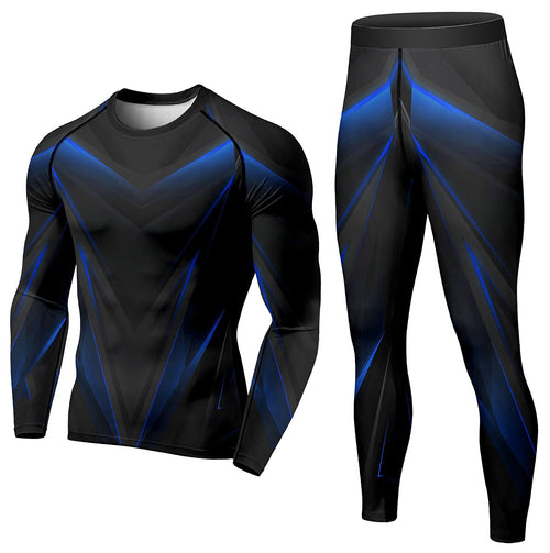 2 Piece Tracksuit Suit Compression