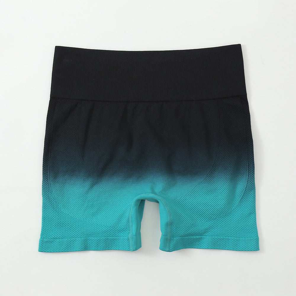 Striped Yoga Shorts