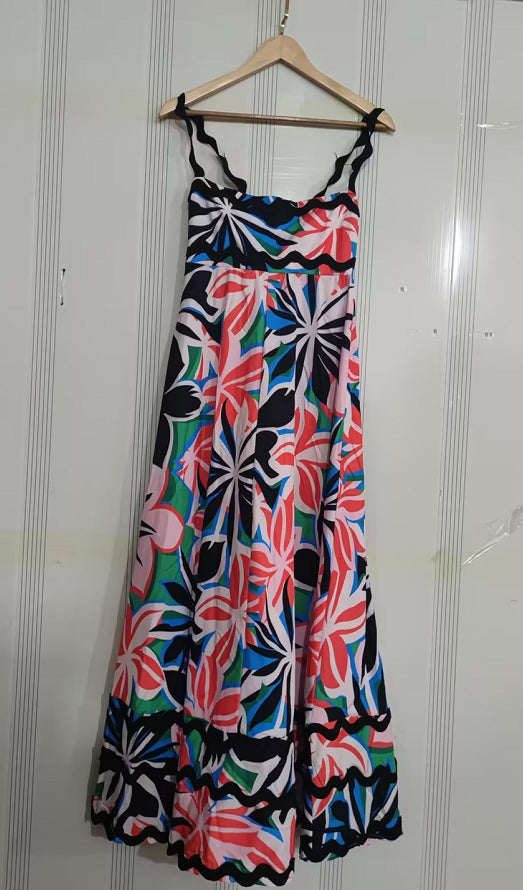 A-Line Long Beach Dress