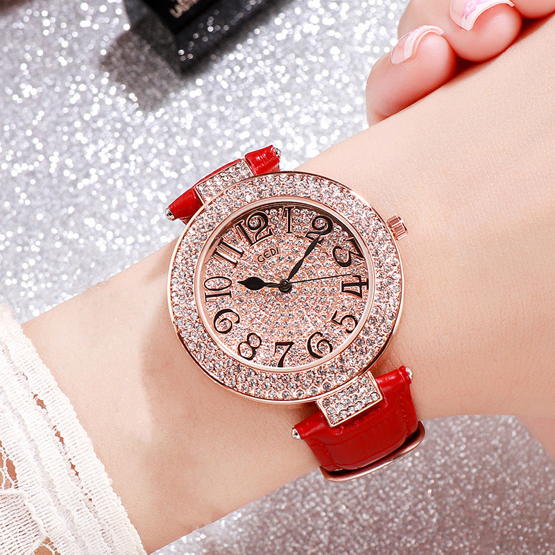 Waterproof Diamond Watch