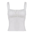 Straps Solid-color Top