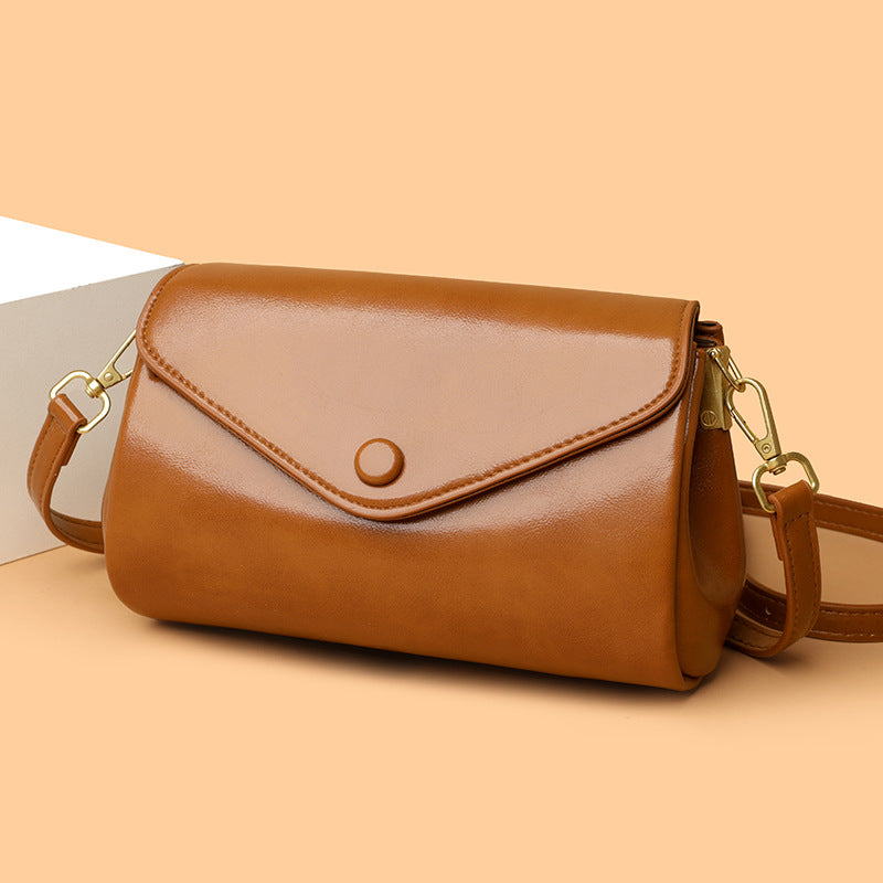 Retro Commuter PU Soft Leather Bag