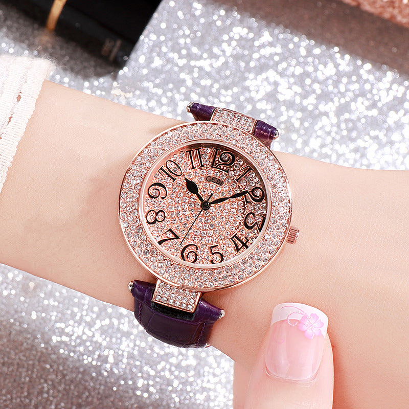 Waterproof Diamond Watch