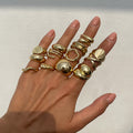 Twin Adjustable Ring Set