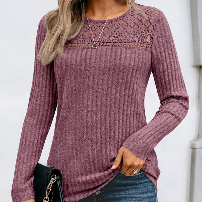 Hollow Out Pullover Top