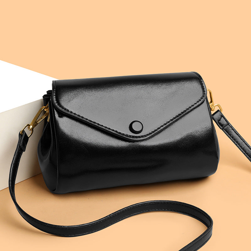Retro Commuter PU Soft Leather Bag