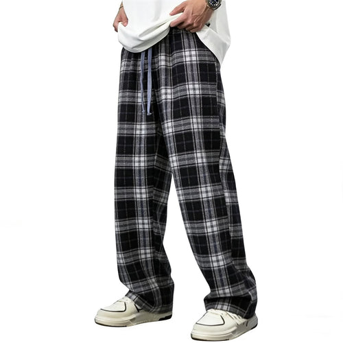Checkered Harem Pants Trouser