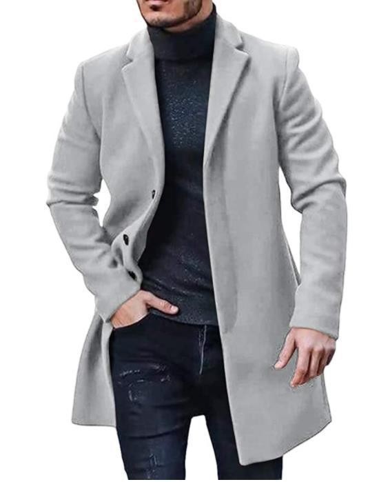 Business Mid-length Trench Coat