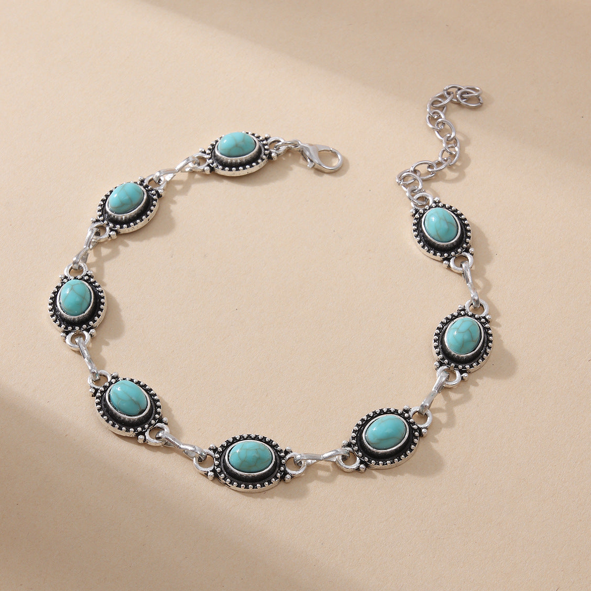 Turquoise Foot Ornaments Anklets