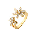 Heart-shaped Open Ring