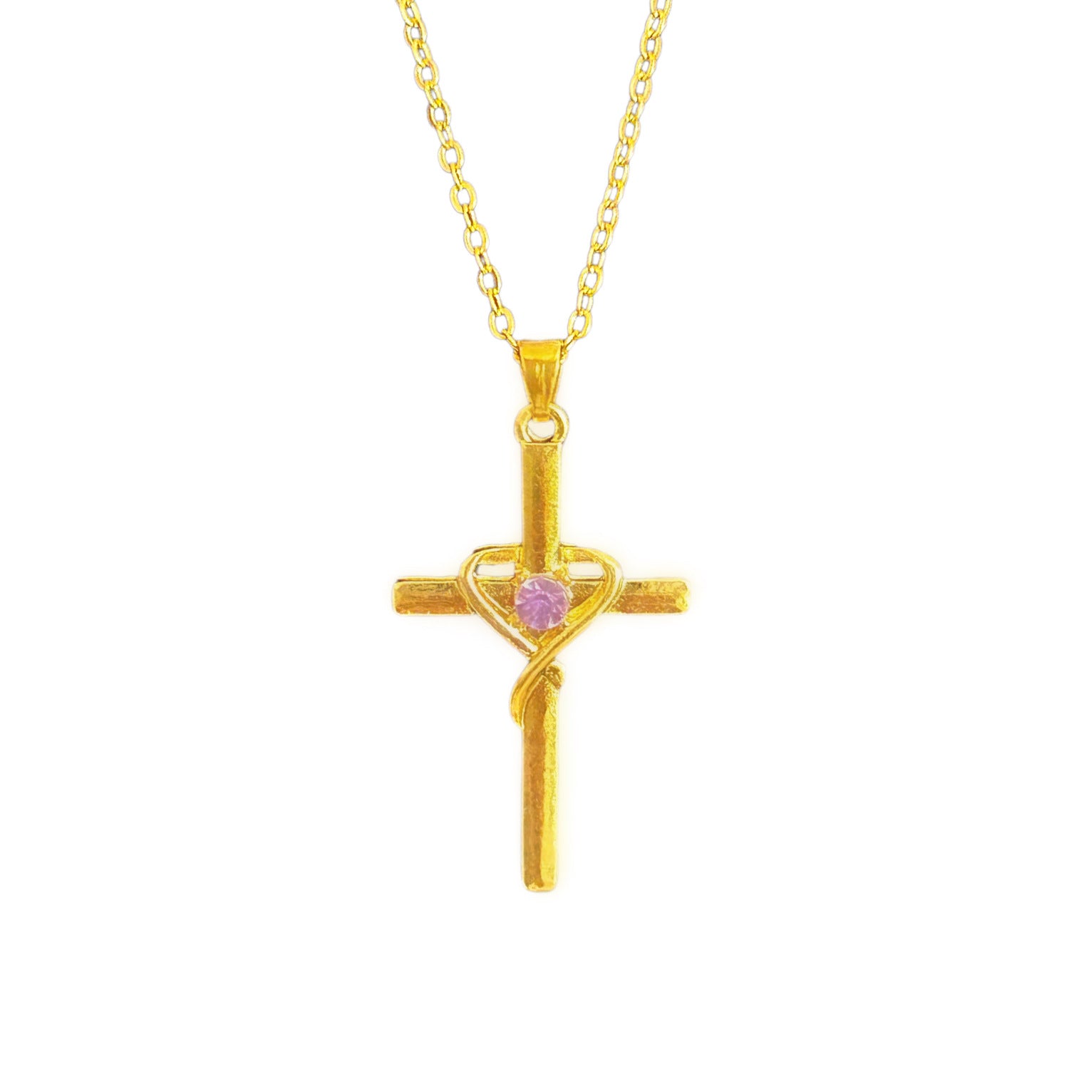 Easter Heart-Shaped Necklace
